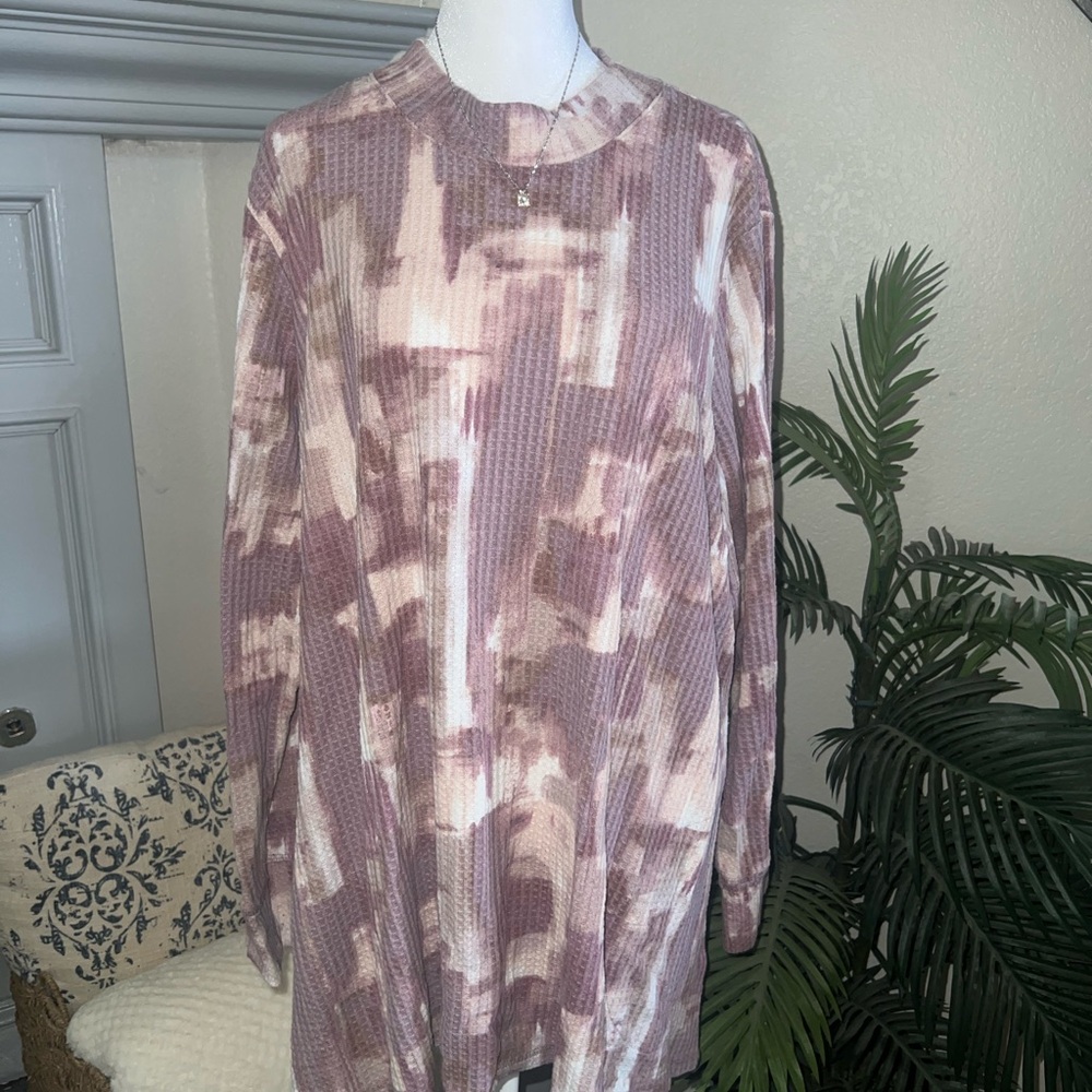 Logo Lounge Thermal Printed Long Sleeve Size 2X